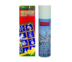 Vianočný sneh 150ml + 2 šablóny