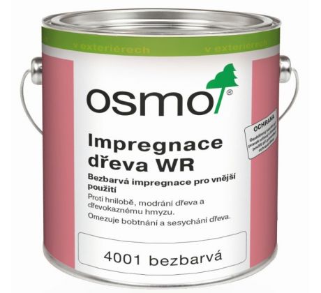 OSMO - IMPREGNÁCIA DREVA WR 4001 0,75L