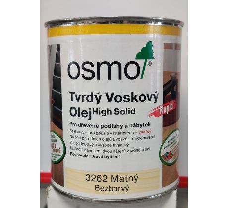 TVRDÝ VOSKOVÝ OLEJ RAPID  2,5L