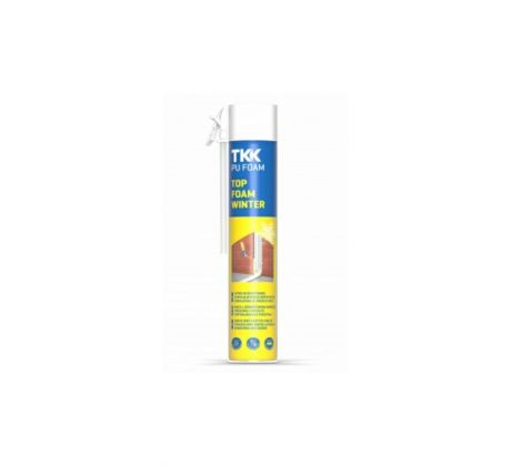 TKK PU FOAM Zimná montážna trubičková pena TOP Foam Winter 750ml