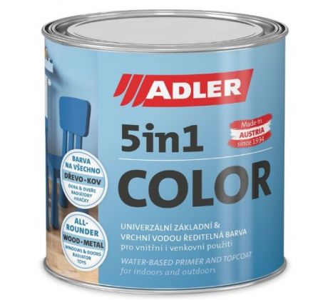 5v1-COLOR - Univerzálna vodou riediteľná farba na rôzne povrchy