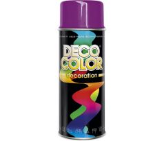 Sprej Deco Color Decoration 400ml RAL 4006 Fialový dopravný